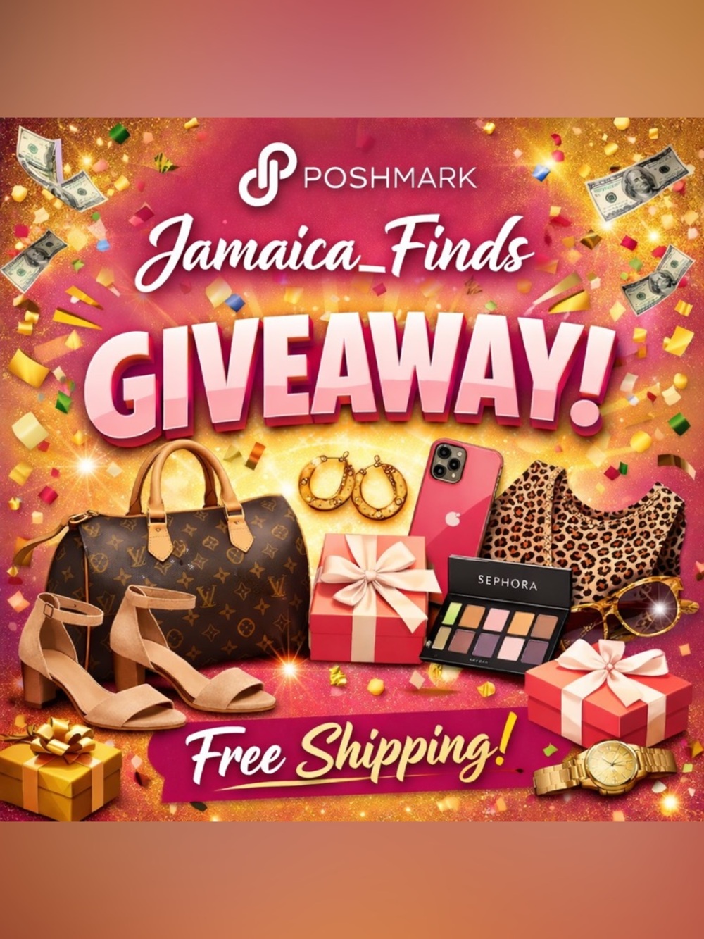 Enter Giveaway for a free gift 🎁 and shipping from @jamaica_finds 🫵🏻